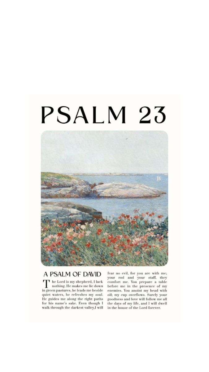 Psalm 23 — A Psalm of David