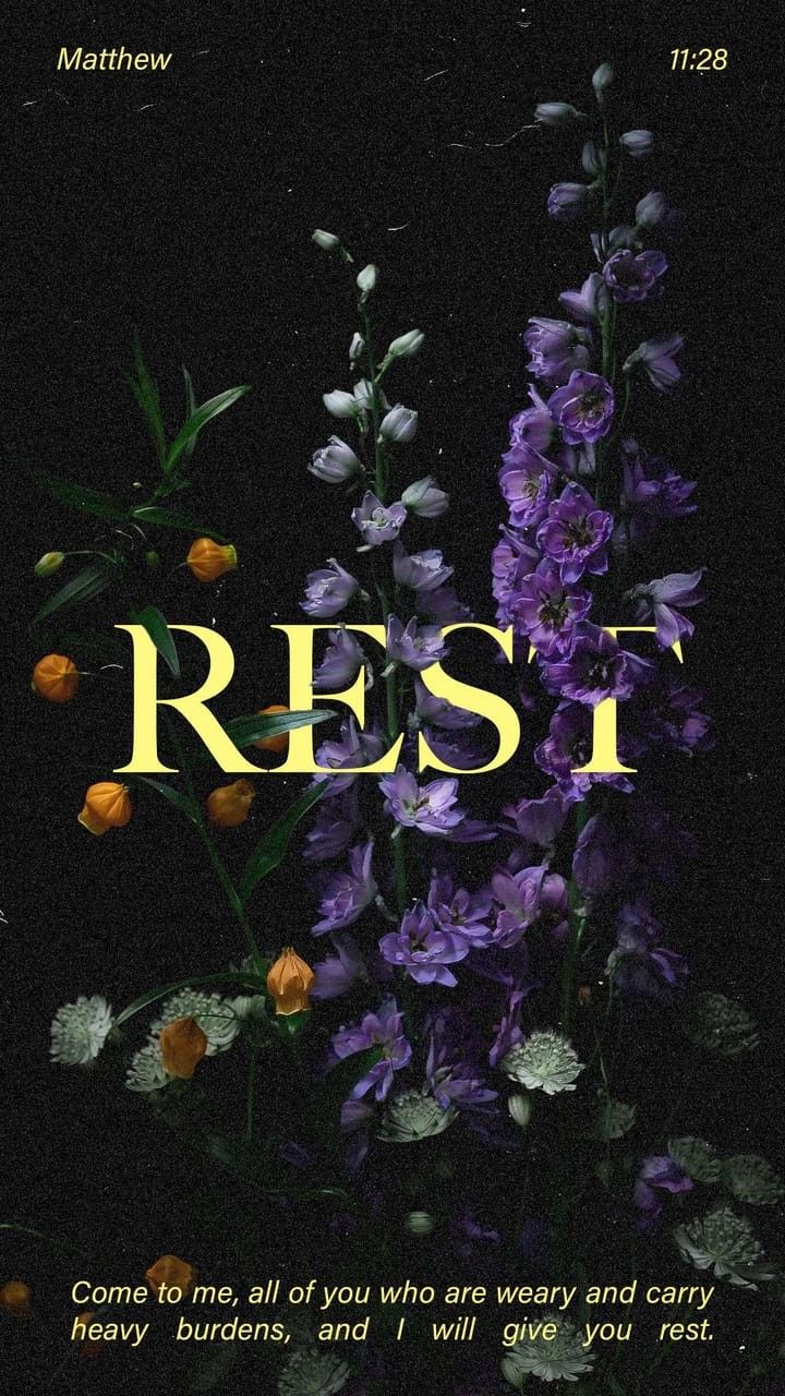 Rest — Matthew 11:28